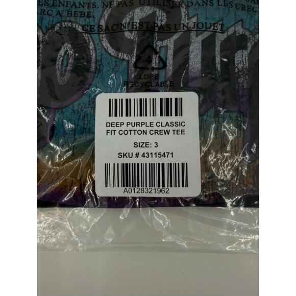 Torrid Size 3 Deep Purple Classic Fit Cotton Crew Tee Shirt Plus Size 3X 22-24 - Picture 3 of 3